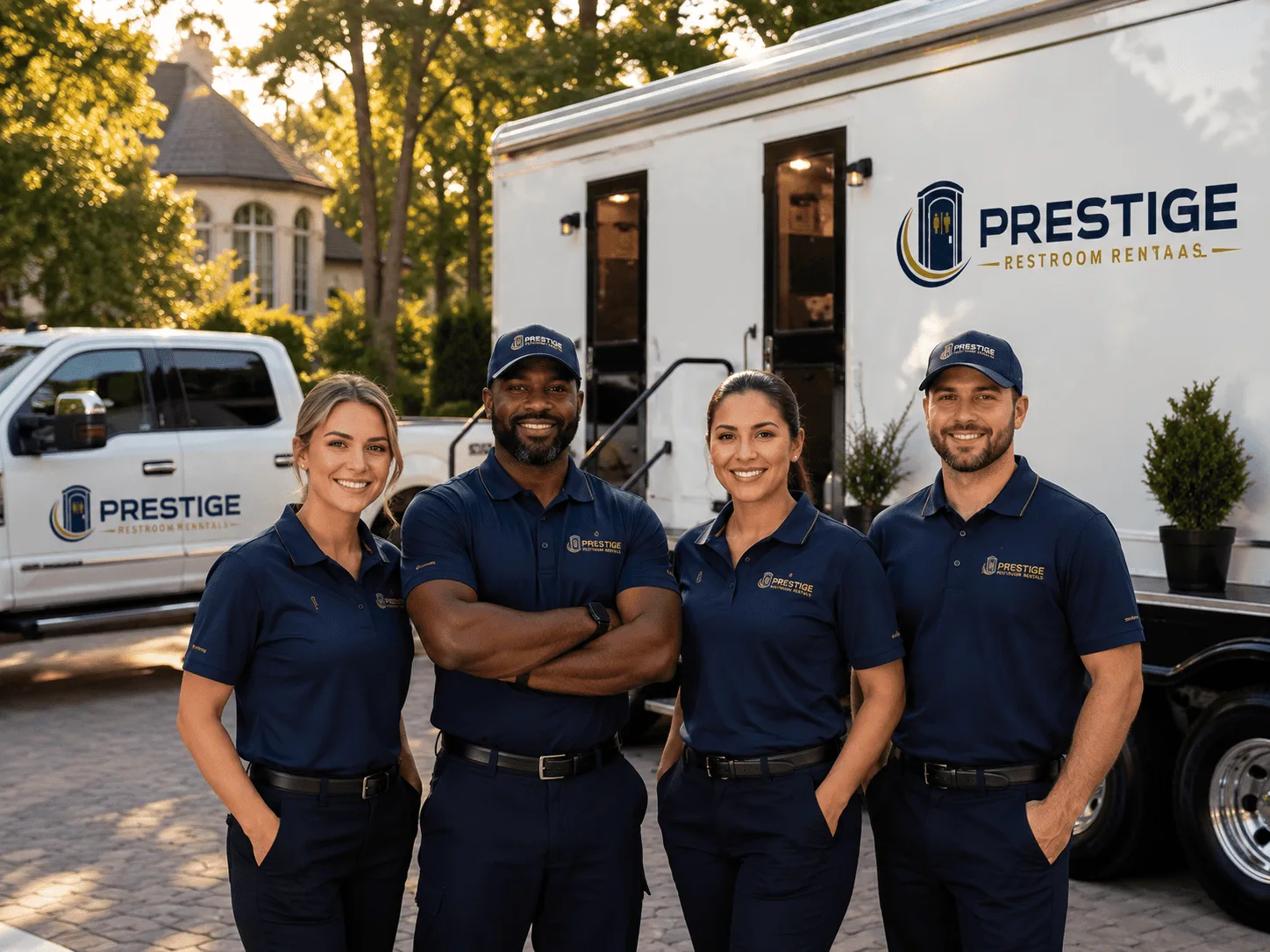 Trusted Luxury Portable Restrooms company in Gulf, NC
